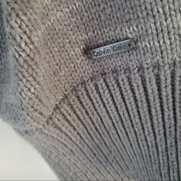 Calvin klein Men's Racket Quarter Button Sweater - Picture 4 of 5